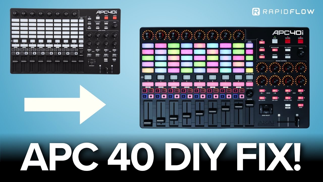 How To Repair AKAI APC 40 MKII: Complete DIY Guide (Faders & Buttons)