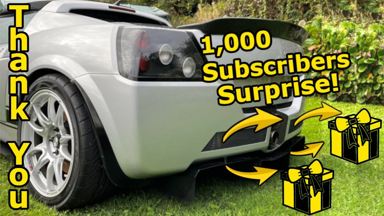 1,000 Subs Celebration + UNBOXING NEW PARTS!