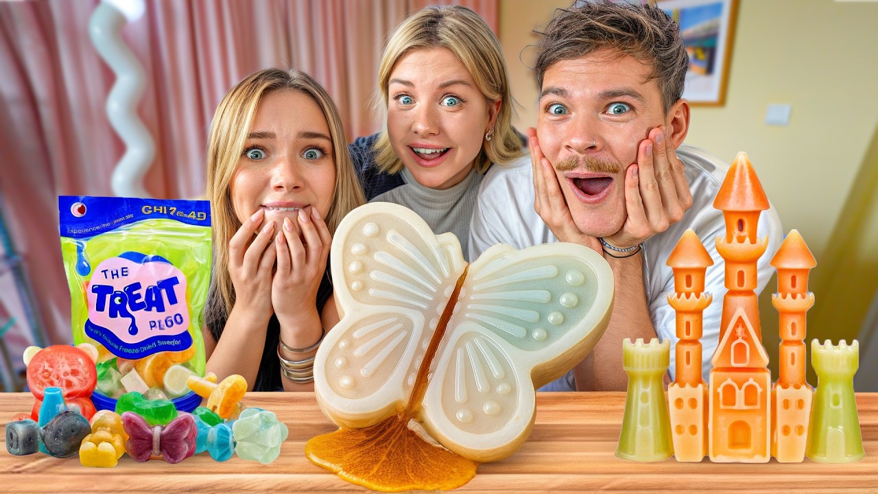 Wir testen die viralsten TikTok Süßigkeiten (mit Julia & Joey)