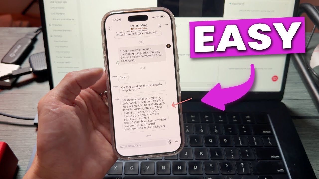 How to Set Up a Flash Sale on a TikTok Live (Step-by-Step)