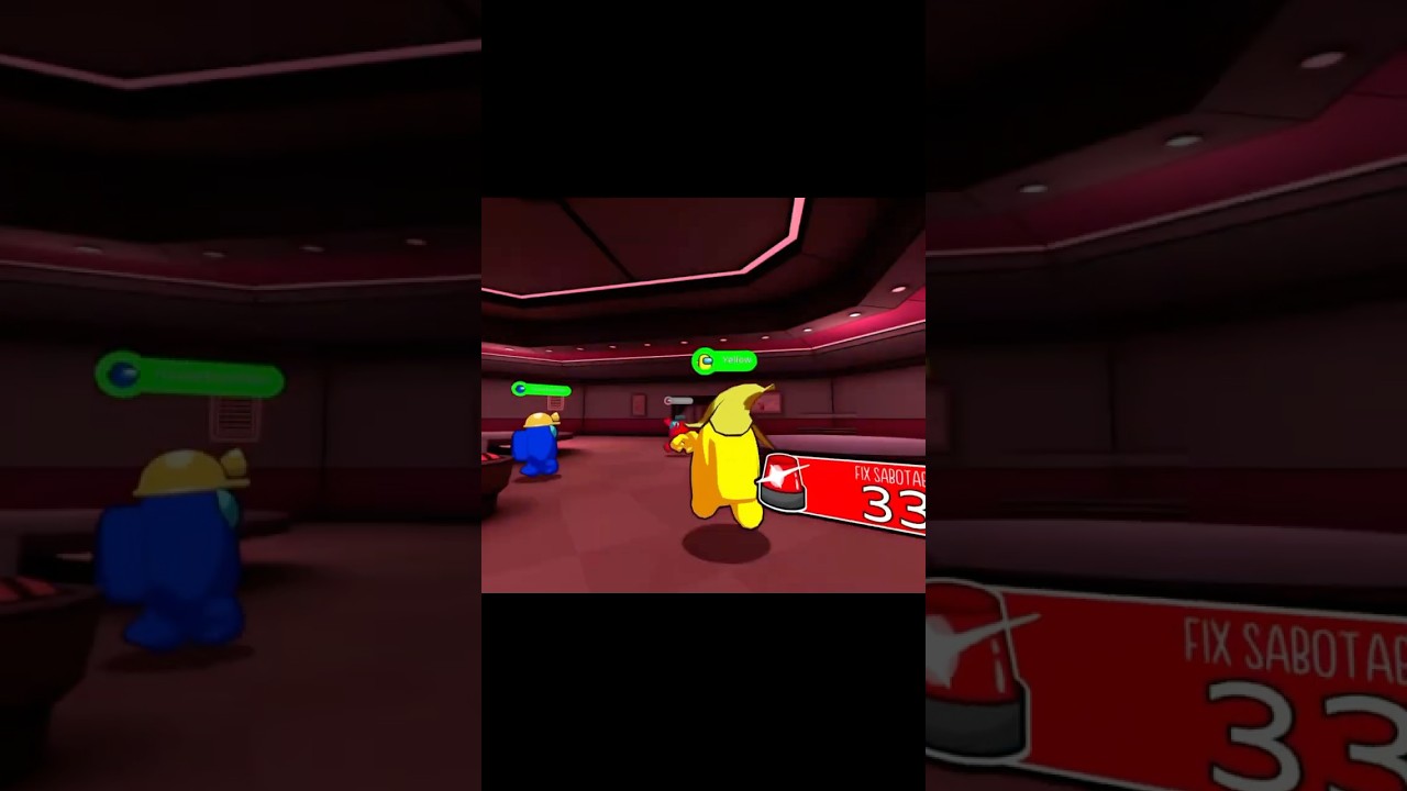 The imposter tried to k!ll me 😱 #vr #amongus #amongusvr #vrgames
