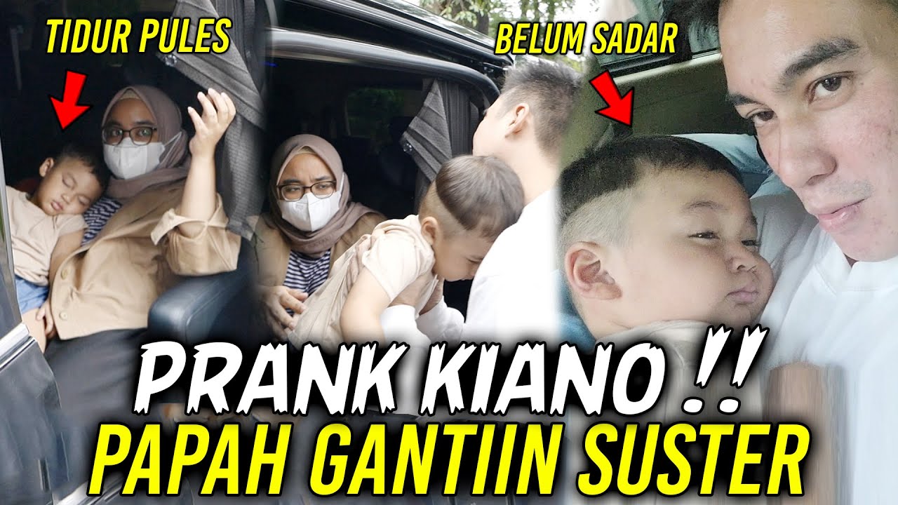 KIANO LAGI PULES TIDUR, MALAH DIAMBIL DIEM2 .. DIBAWA PEGI JAUH..
