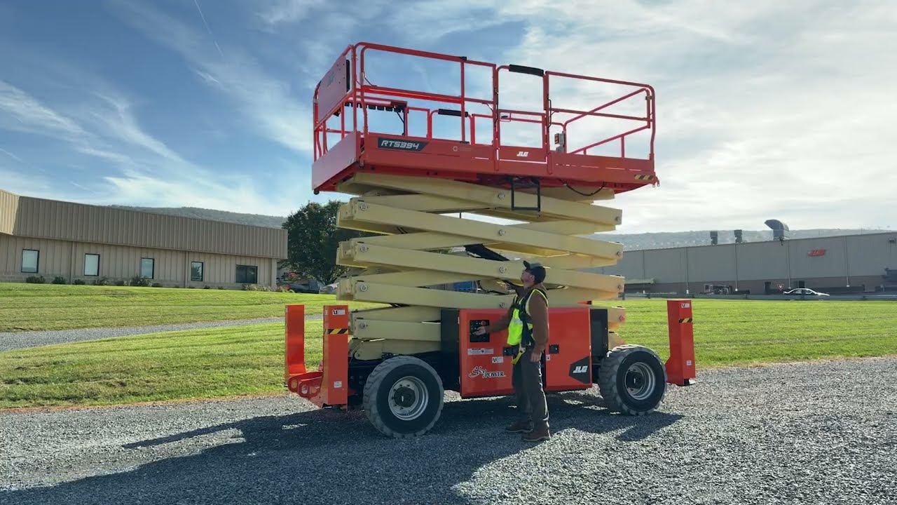 JLG Scissor Lift Controls and Indicators (RT Series)