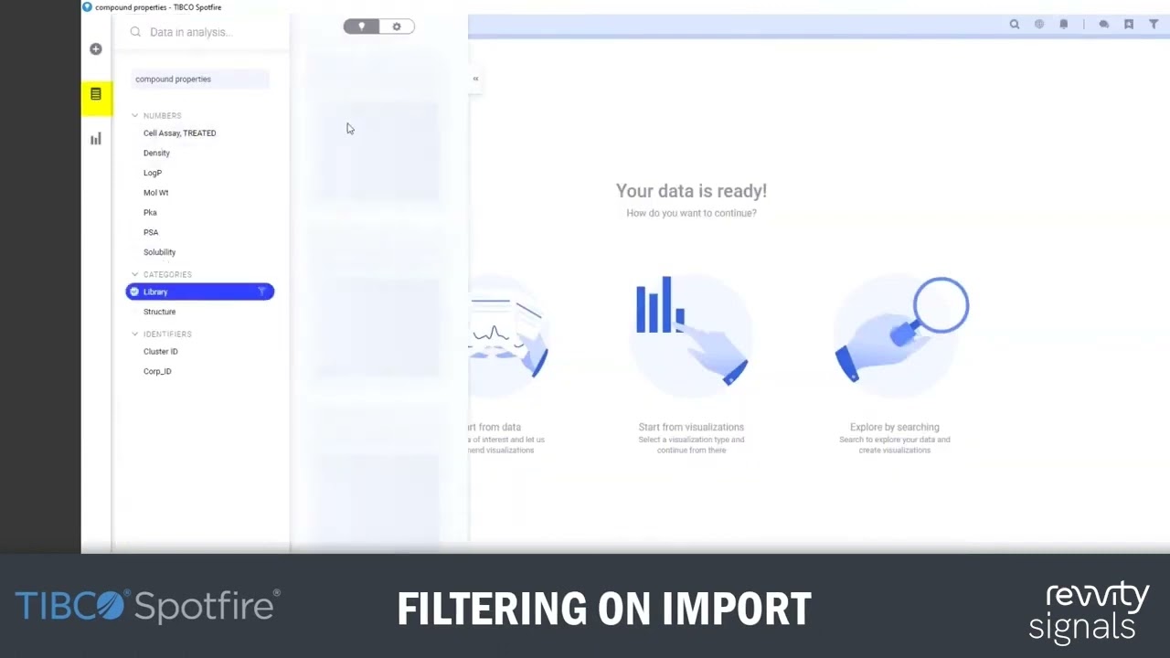 Filtering on Import | TIBCO Spotfire Tips, Tricks, Things You Don't Know | Revvity Signals