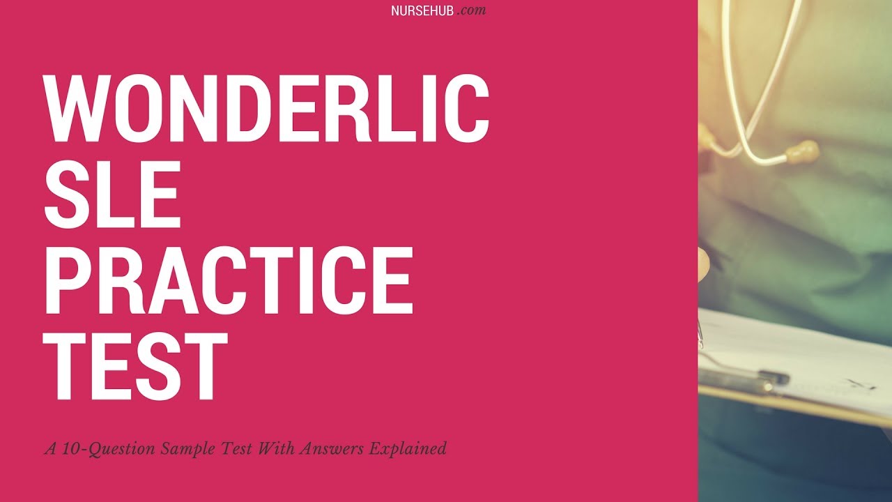Практические вопросы Wonderlic SLE