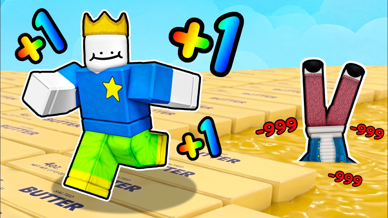 ROBLOX +1 SPEED BUTTER ESCAPE...
