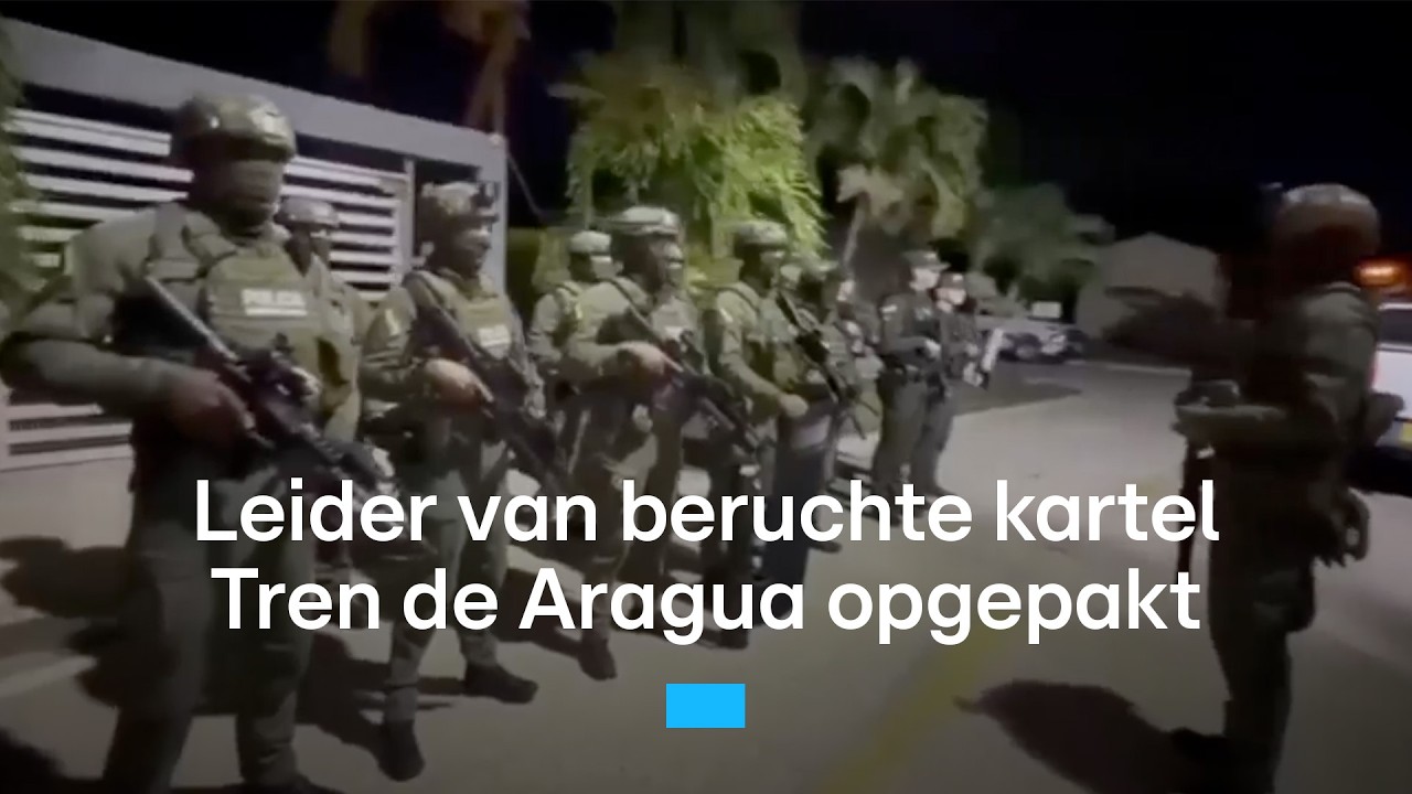 Van bed gelicht: leider van berucht Venezolaans kartel in eigen huis opgepakt | RTL Nieuws