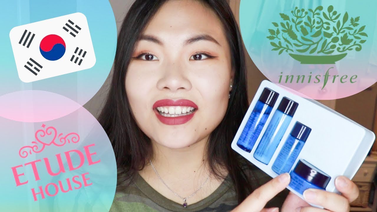 K-BEAUTY HAUL!! Etude House, Innisfree, Olive Young