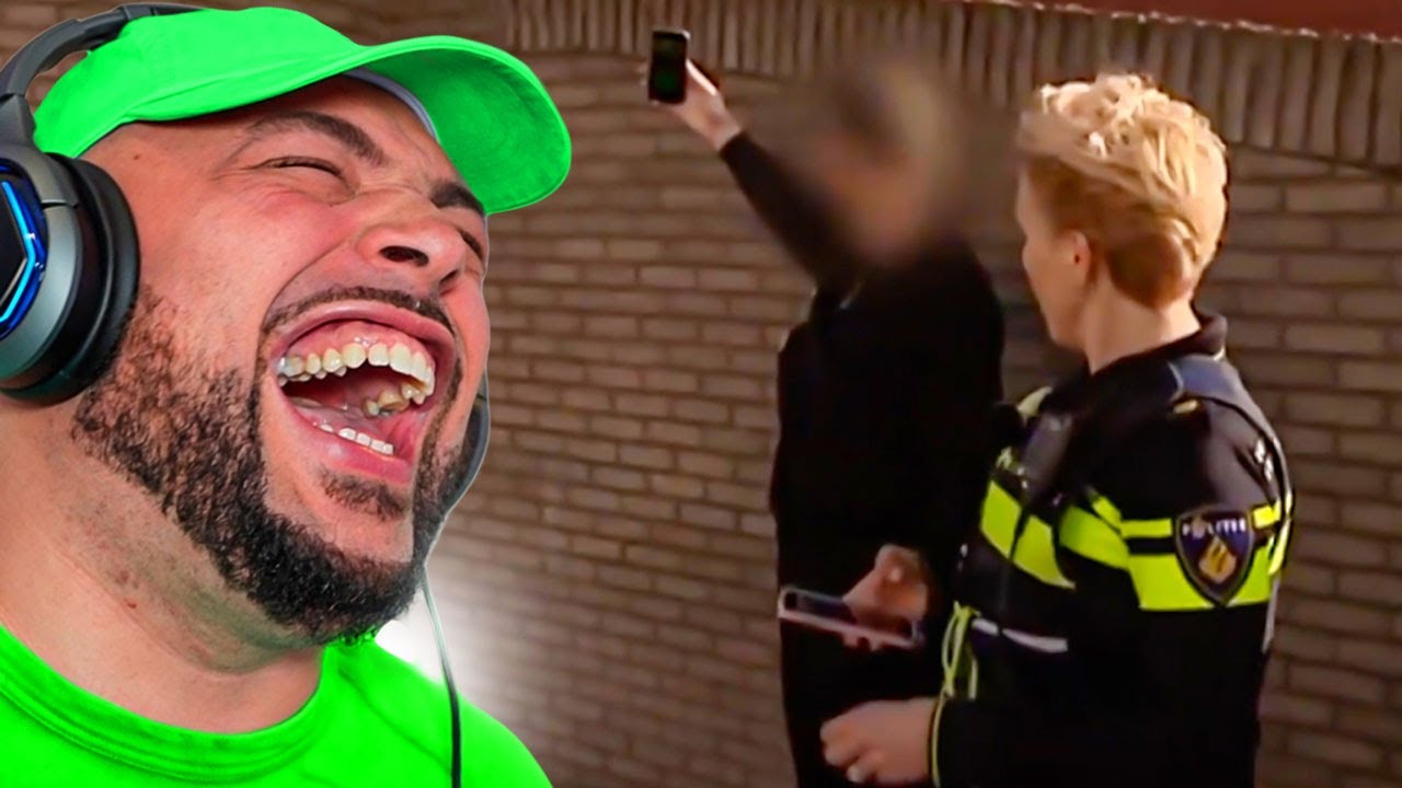 MAN WILT NIET GEFILMD WORDEN TIJDENS AANHOUDING.. (WEGMISBRUIKERS)