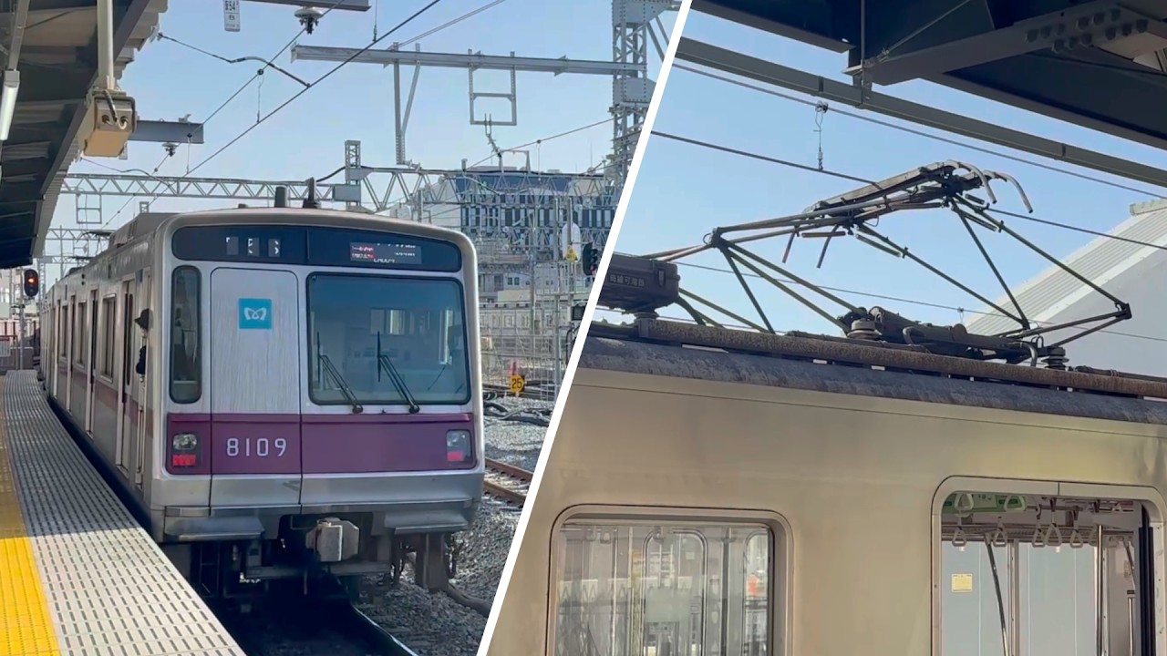 【パンタグラフ】東京メトロ8000系『菱形PT42N』
