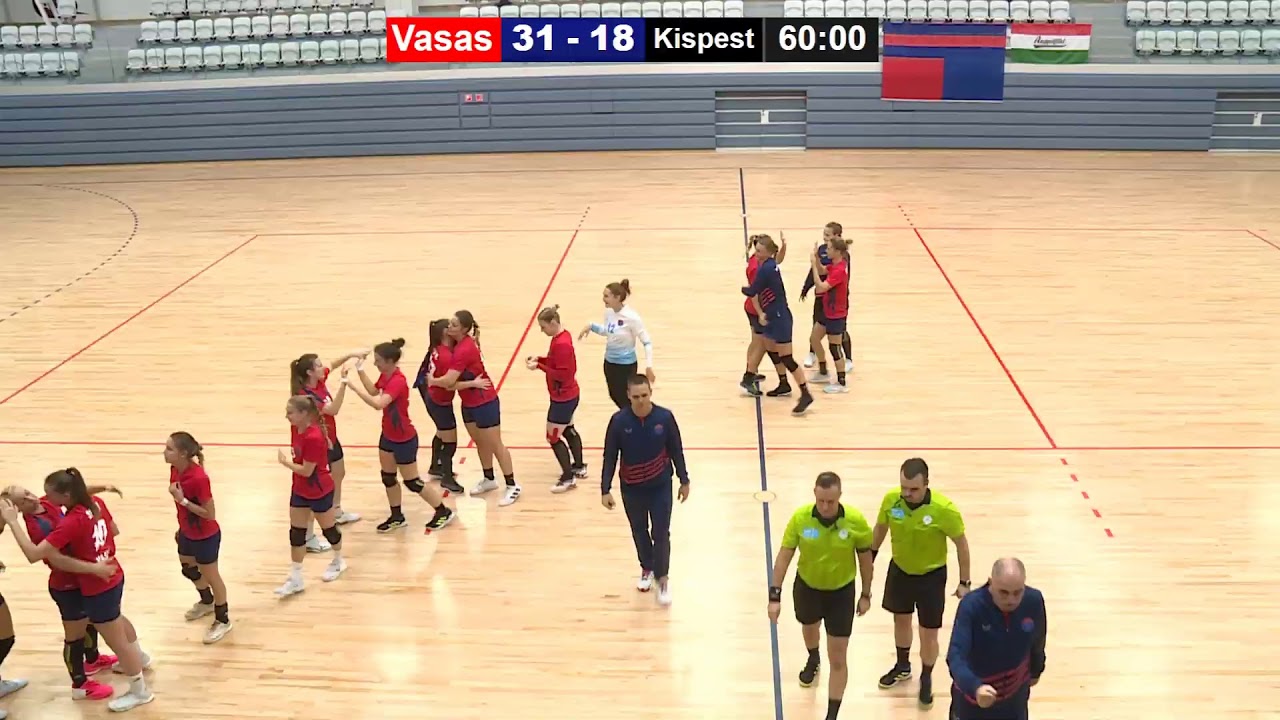 Vasas SC - Kispest NKK, női k&eacute;zilabda NB I/B Kelet, 4. fordul&oacute;