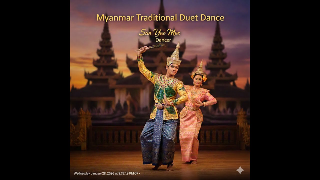 အပြုံးမင်သား​လေး #စမ်း​ရေမိုး #sanyaemoe #dance  #dancer #performace #comedy #smile 