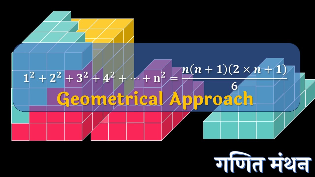 Special Series Sum | Geometrical Approach | Sum of square of first n natural number