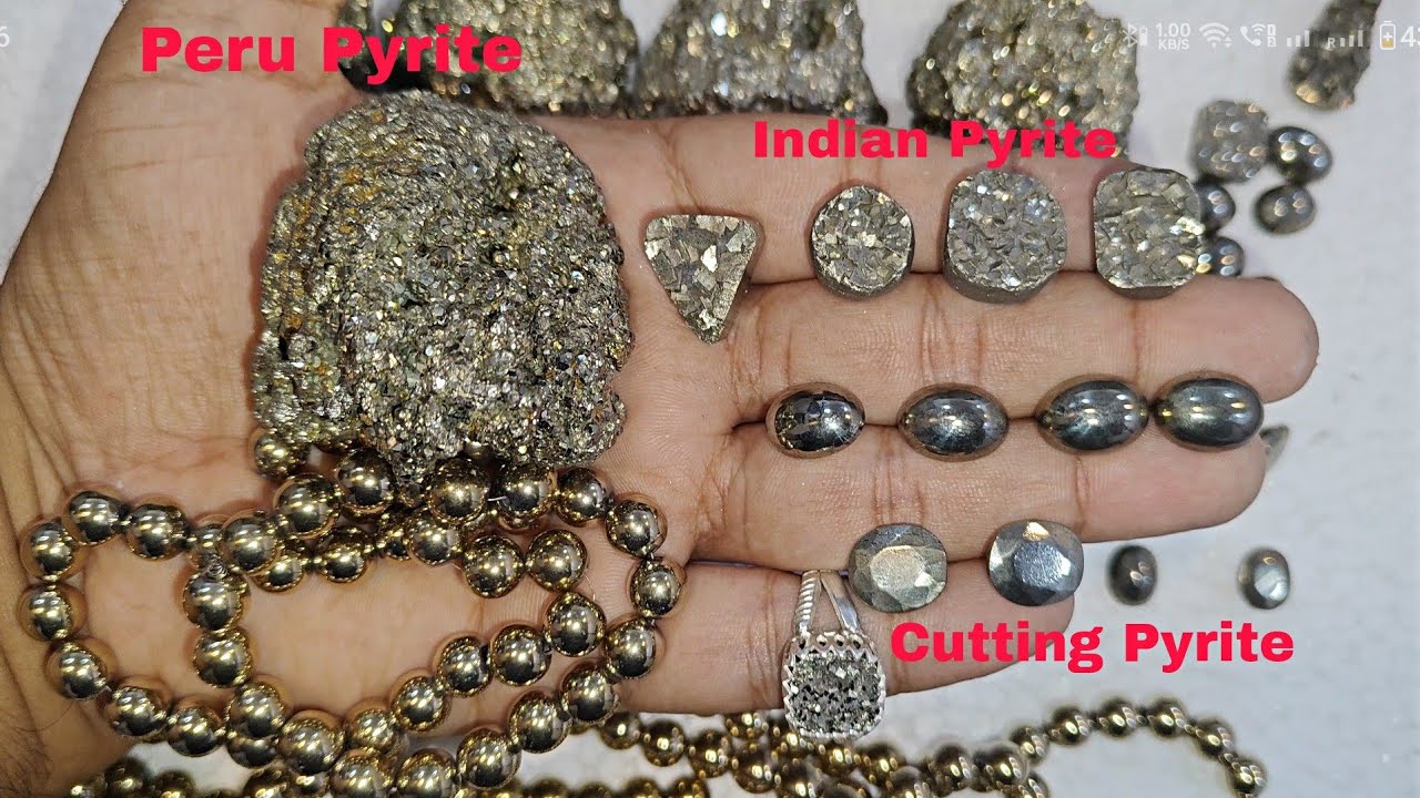Pyrite Stone Benefits And A Great Stone For Attracting Money 🤑 | 9963004828 | #pyrite #gems