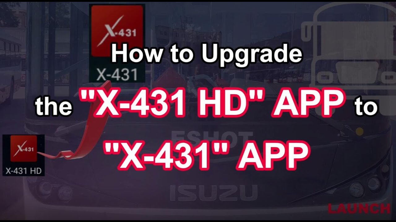 How to Update X-431 HD APP to X-431 APP on Launch X431 PAD V with SmartLink C- launchx431.fr