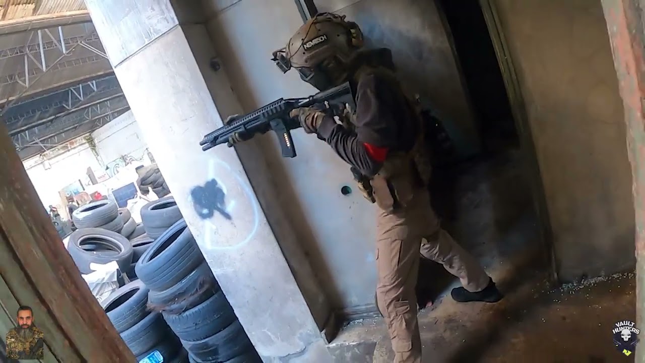 We caught them by surprise! Airsoft Shotgun SplitView: Fabarm STF 12 & GE M8774!