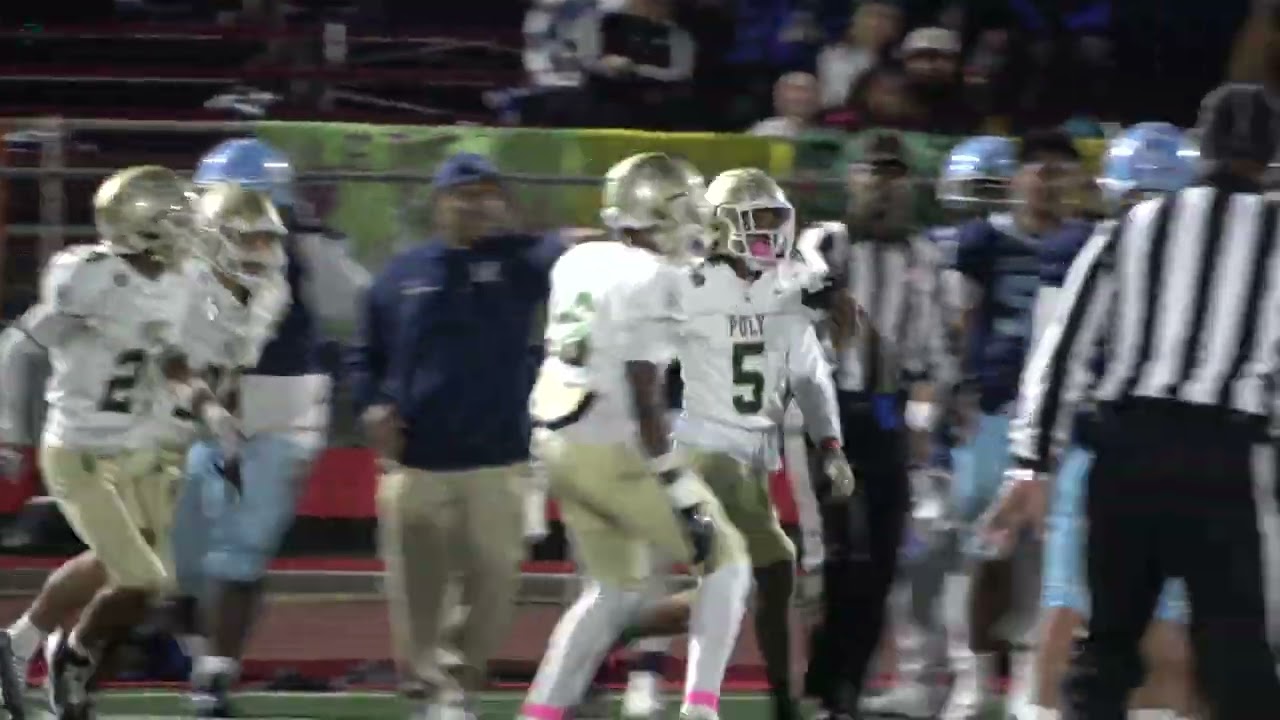 High School Football: Long Beach Poly vs Compton