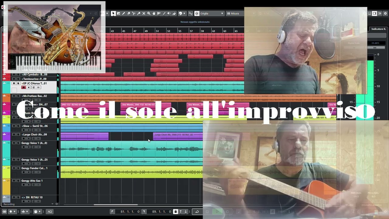 Come il sole all'improvviso  -Gengy Mancini- (Zucchero Fornaciari, Gino Paoli)