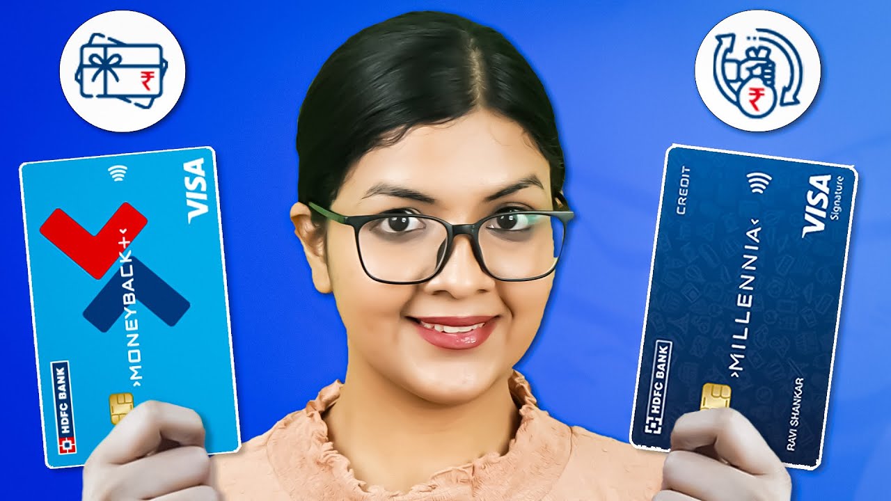 HDFC Millennia Credit Card vs HDFC Moneyback plus Credit Card | Credit Card Comparison