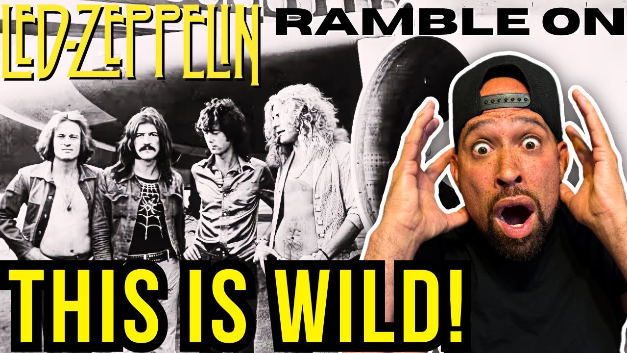 Rapper FIRST time REACTION to Led Zeppelin - Ramble On! Lord of the Rings bars,, WTF....