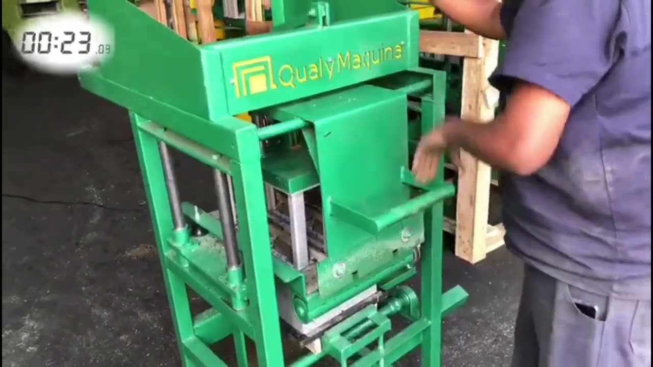 FAZENDO BLOCOS NA QUALYMAQUINA EM 23 SEGUNDOS