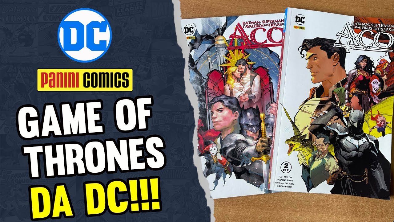 Game of Thrones da DC Comics: Batman / Superman Cavaleiros das Trevas de Aço - Review Quadrinhos