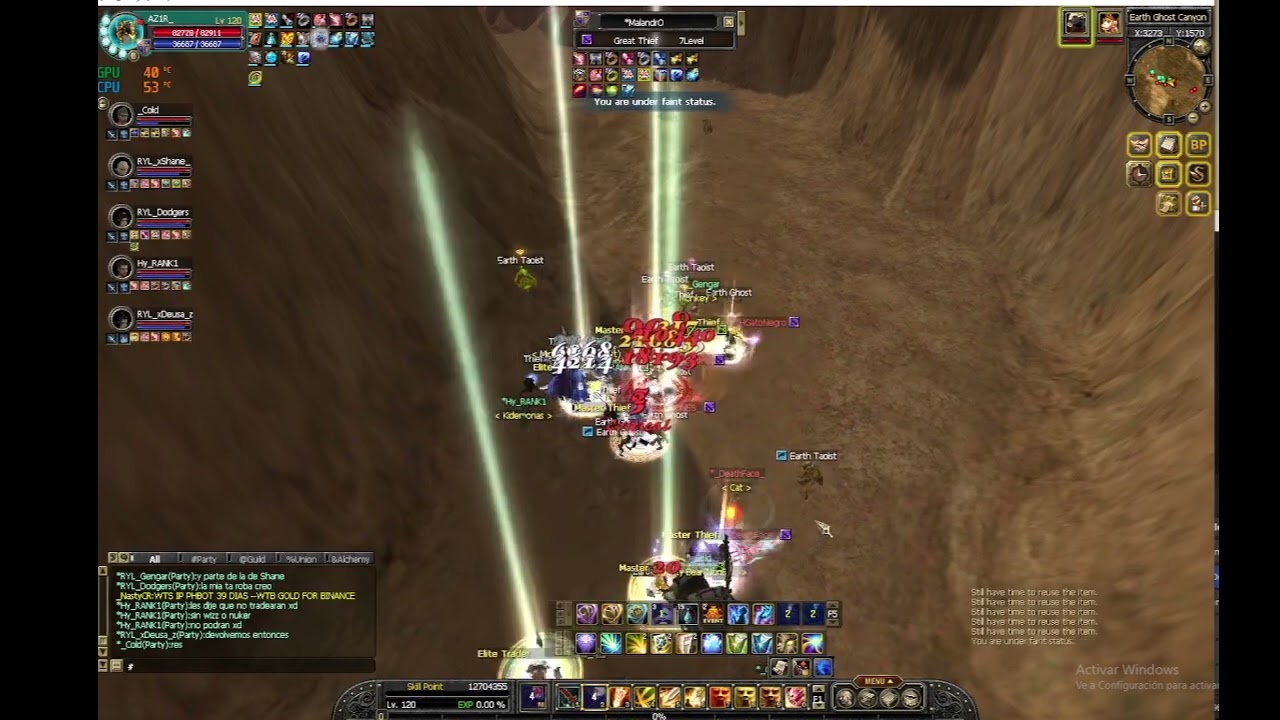 Serapis Online    Adrenaline Trade  Thief vs Trader