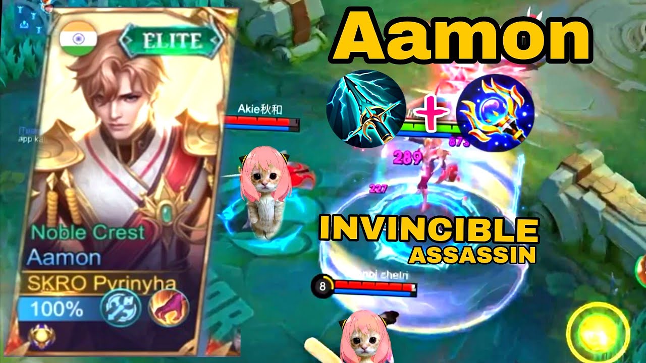 🔥The Invisible Assassin ☠️ | Aamon | Gameplay 🔥🔥 |#MLBBCreator#MLBBALLSTAR