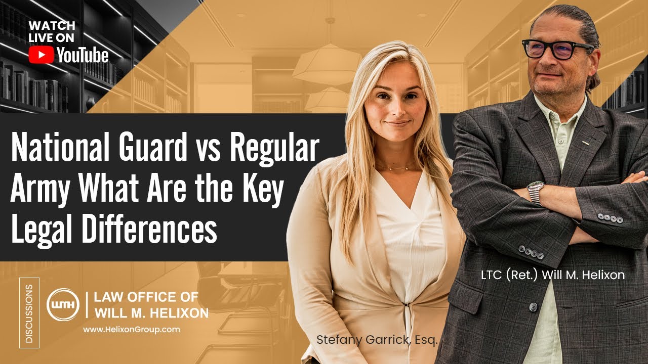National Guard vs Regular Army | What Are the Key Legal Differences