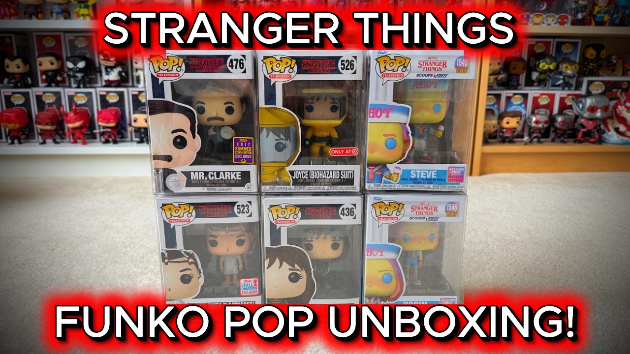 Распаковка фигурок Funko Pop по мотивам сериала &laquo;Очень странные дела&raquo; стоимостью более 150 доллар...