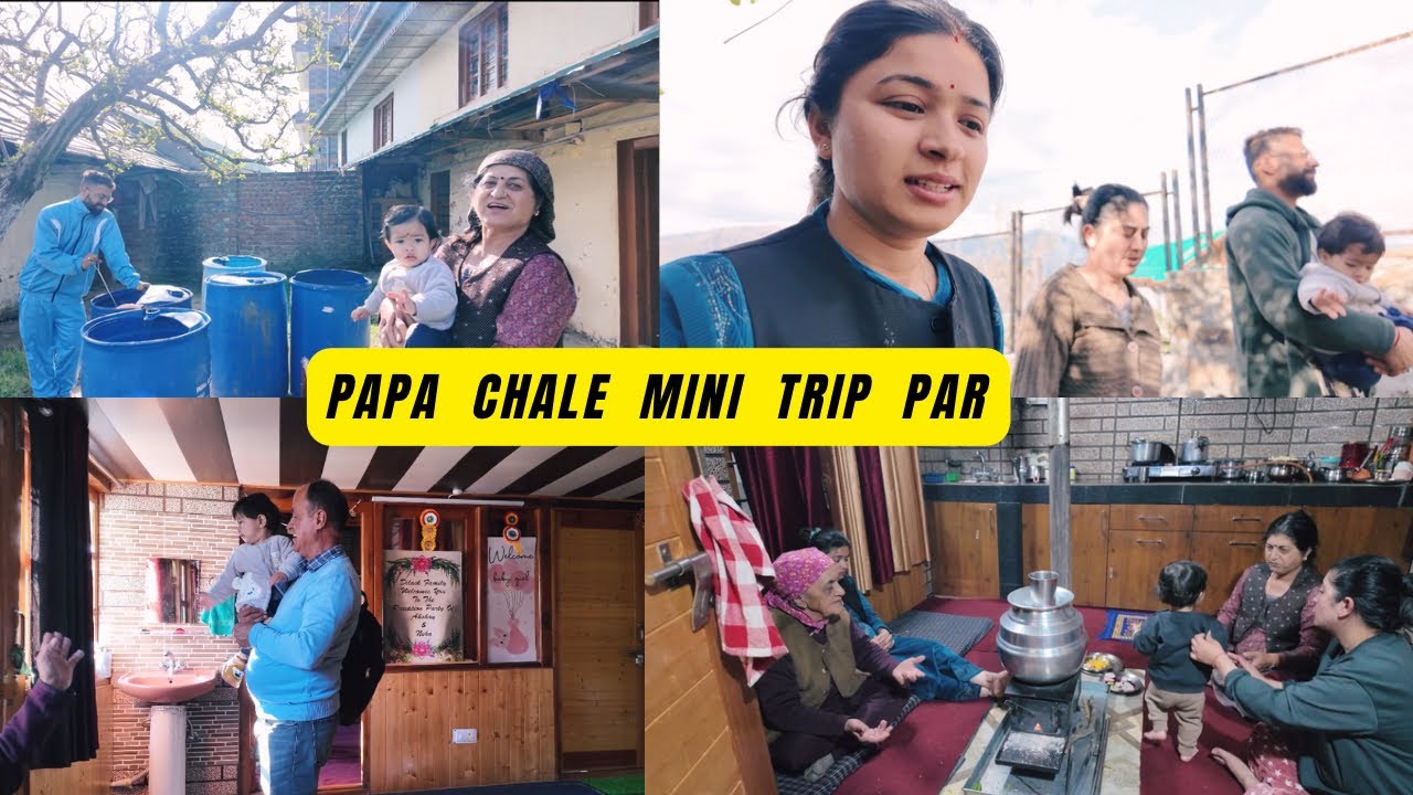 Finally Spray Complete Ho Gaya // Spray Ke Bad Papa Chale Gaye Mini Trip Par 