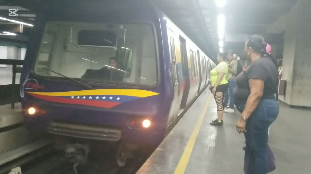 Metro de Caracas Línea 2 Tramo Zona Rental hasta Antímano En el TC-2001.En Antímano Grabe a TC-2006