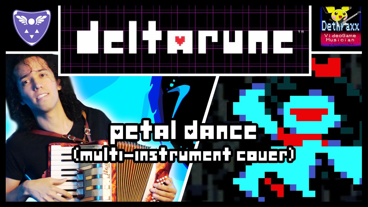 Petal Dance | Метал-кавер на банджо и флейте от Dethraxx & Friends! \\ Deltarune