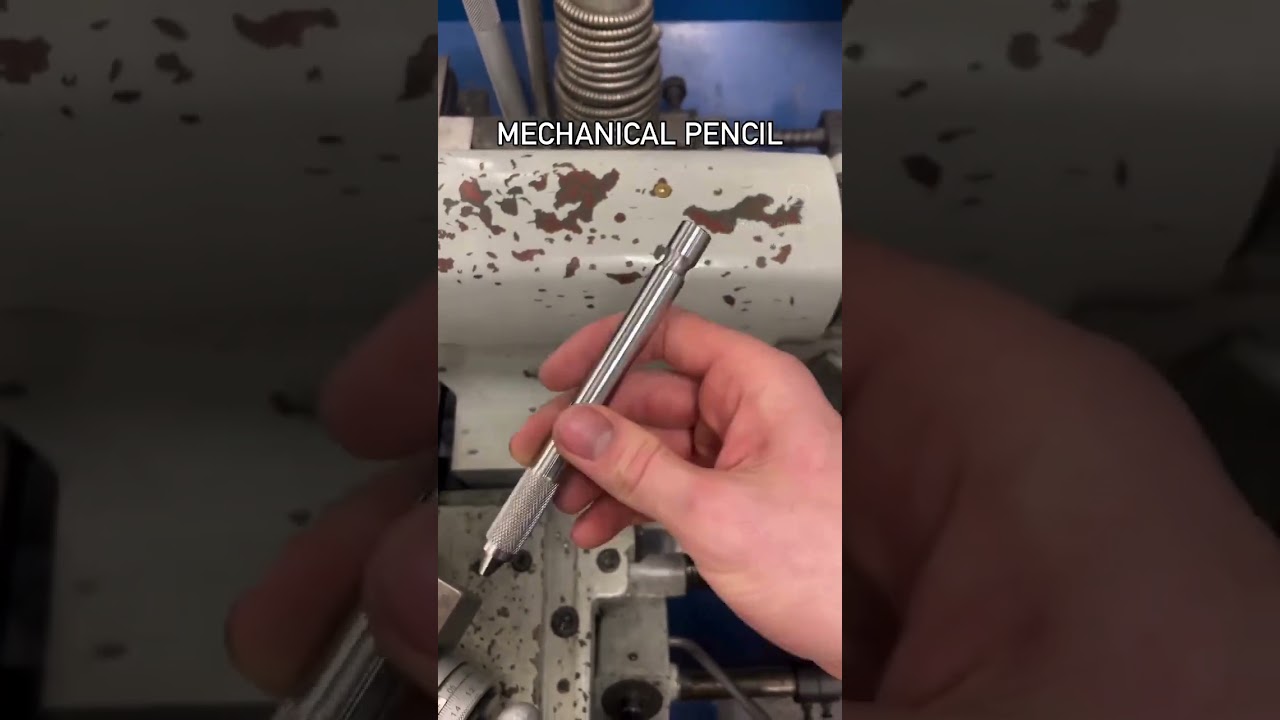 #machining #steel #pencil #stationery #metal