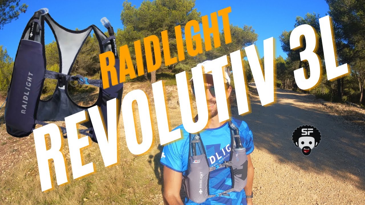 REVOLUTIV  3L V2 RAIDLIGHT le meilleur gilet d'hydratation petit volume