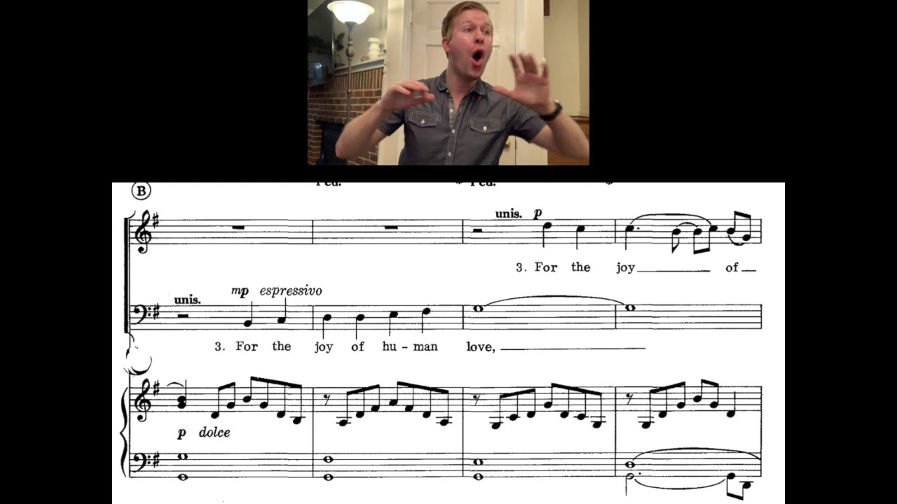 For the Beauty of the Earth (Rutter) - Alto practice