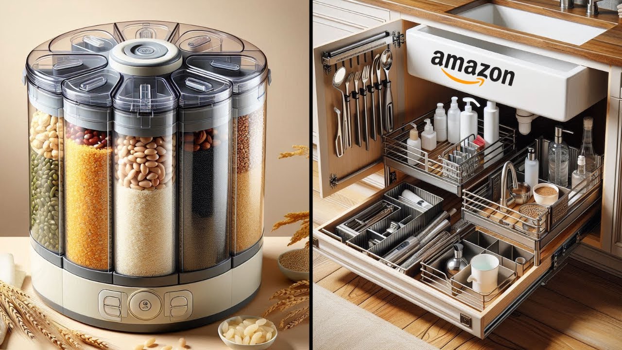 25 Amazon Kitchen Organization And Storage Essentials Worth Buying This Month!(With Prices)