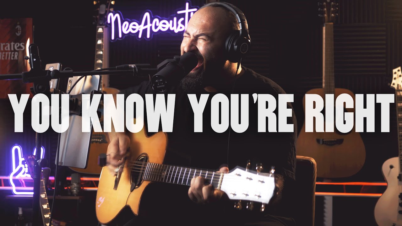 Nirvana - You Know You're Right Acoustic Cover