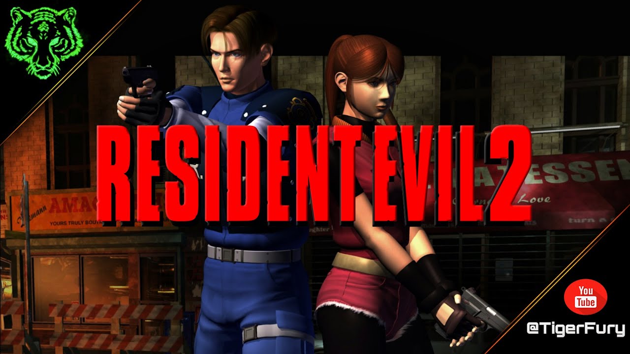 Resident Evil 2 1998 | Claire A / Leon B | Full game playthrough | QHD 60FPS