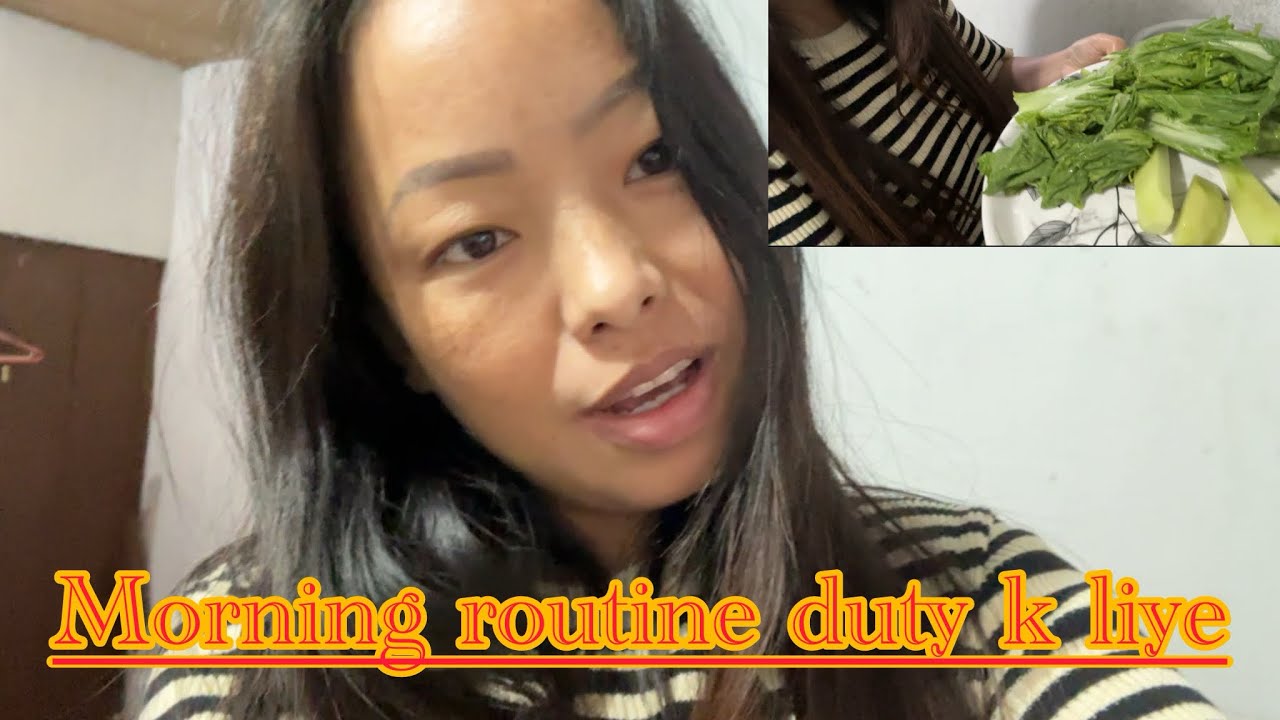 Morning routine for duty🥰😍#youtubevideo 