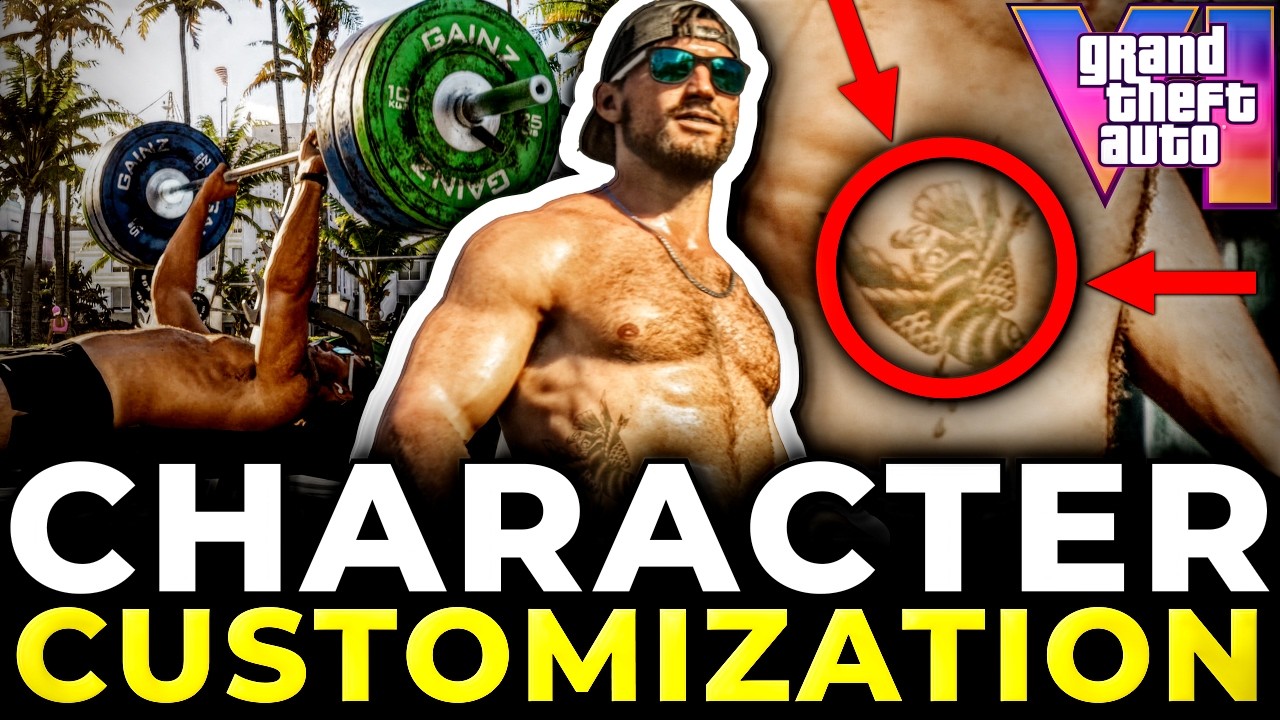 Кастомизация персонажей в GTA 6 будет просто безумной!