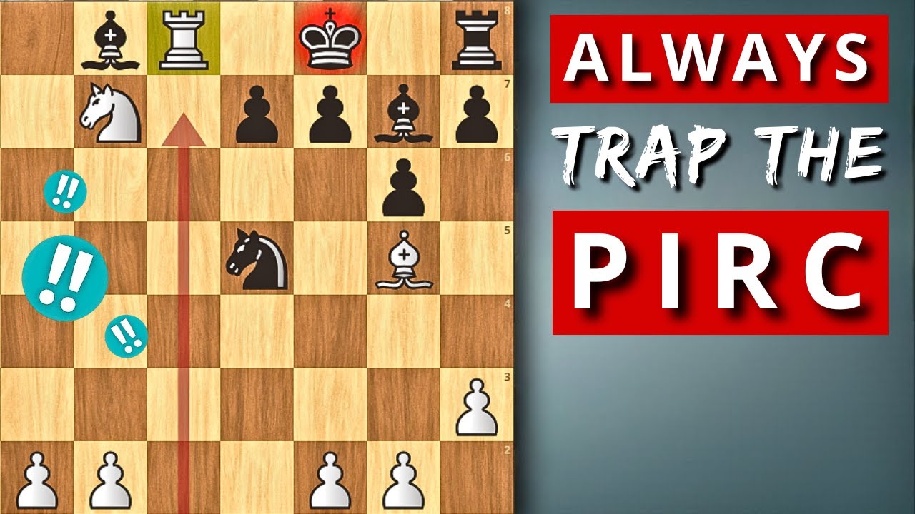 ⭕ Always Beat The Pirc Defense Quickly Using These HOT Traps