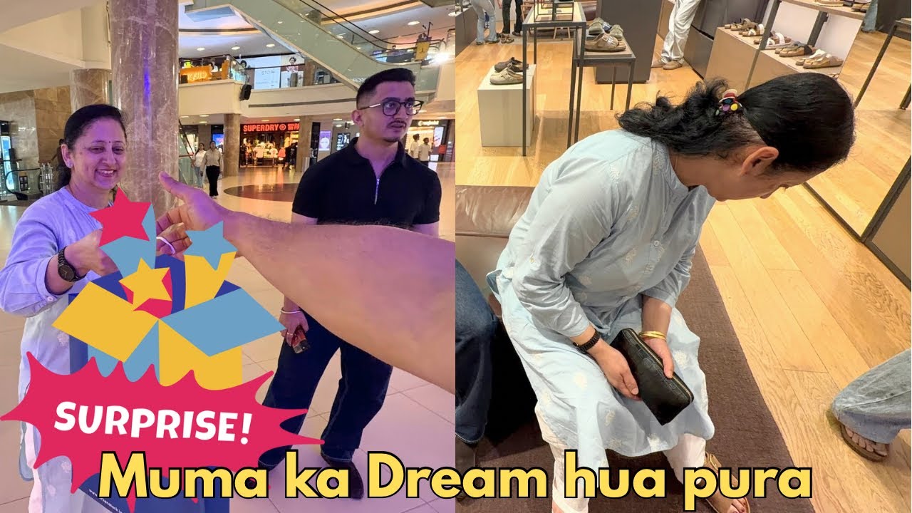 Muma ka saalon purana Dream hua aaj pura 🤩🤪 Ye toofan kahan se aaya 😲🙄