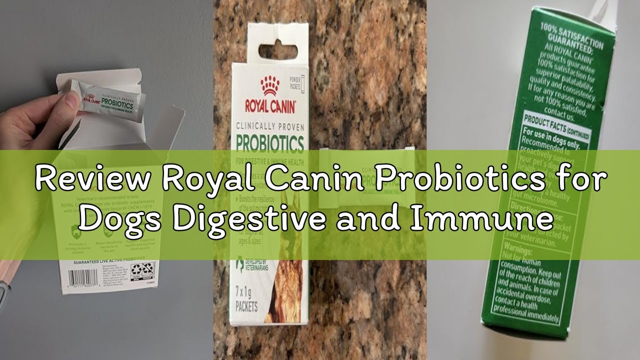 Review Royal Canin Probiotics for Dogs Digestive and Immune Health Powder Supplement for Dogs of All