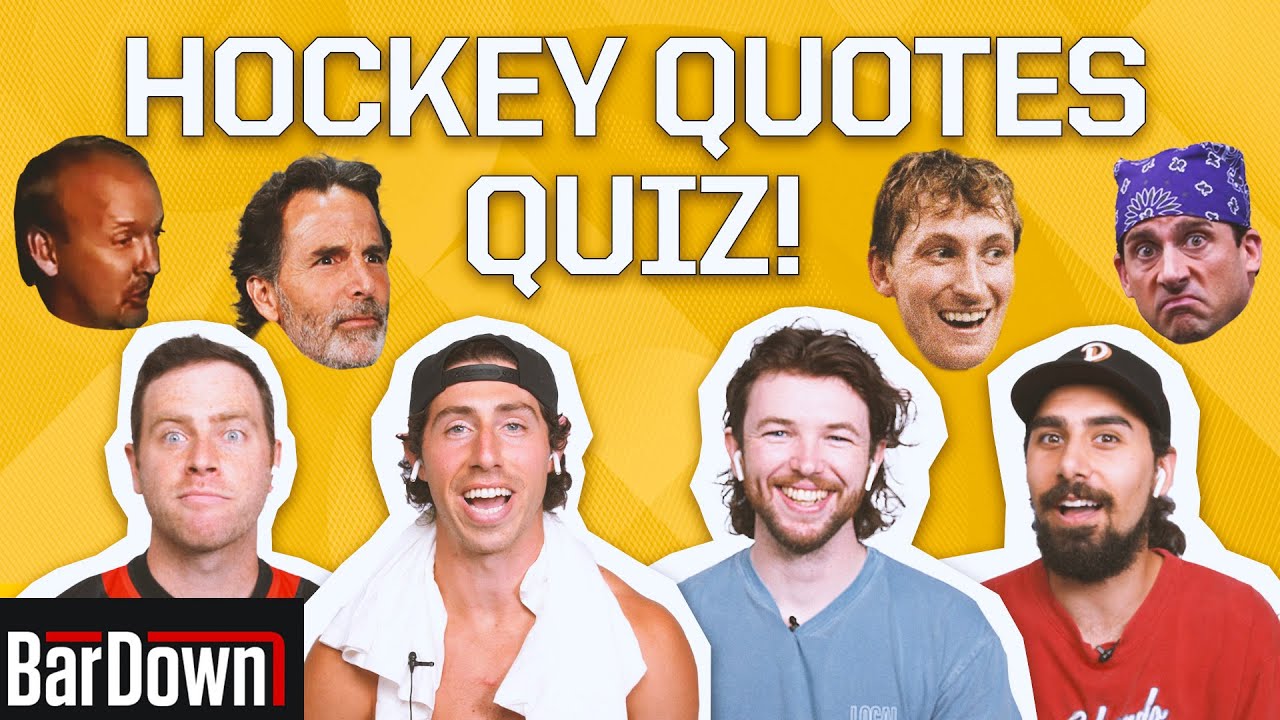 CAN YOU PASS THIS NHL QUOTES QUIZ?