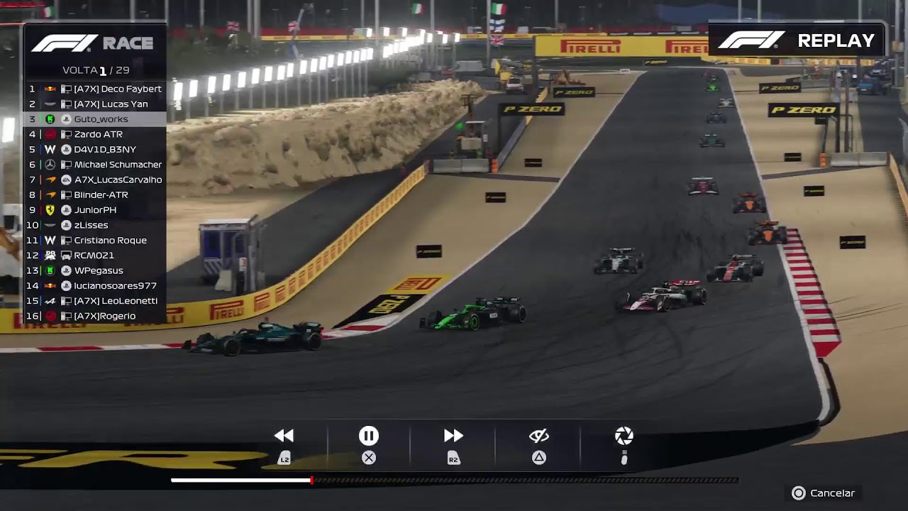 🔴 F1 25 - PS5 | AO VIVO | GP DO BAHREIN | T4 A7X ELITE RACING | CLASSE PRO | ROUND 4