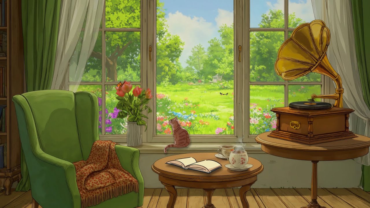 Springtime 1940s Oldies Echoing from the Other Room at Grandma&rsquo;s House | Cozy Vintage Jazz Music