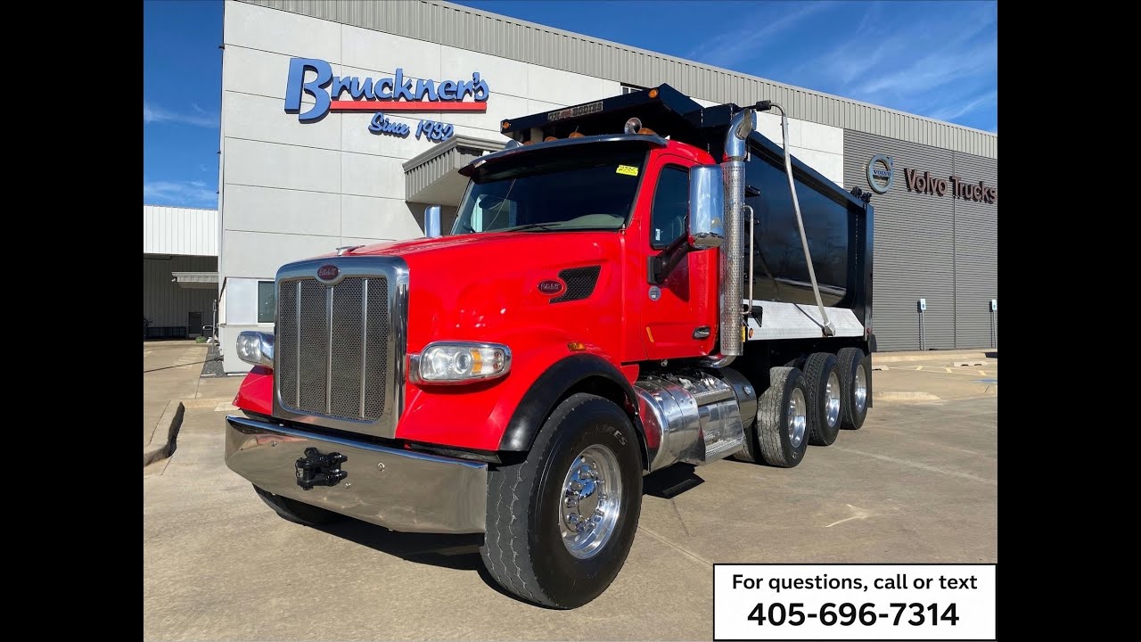 FOR SALE: 2021 Peterbilt 567 Tri-Axle Dump Truck Stock #: B2735P #peterbilt #567 #dumptruck