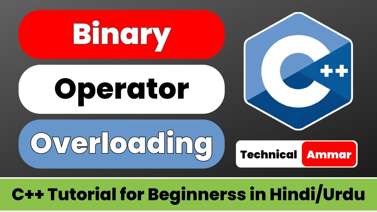 Binary Operator Overloading in C++ | C++ Operator Overloading | C++ Tutorial for Beginners #62
