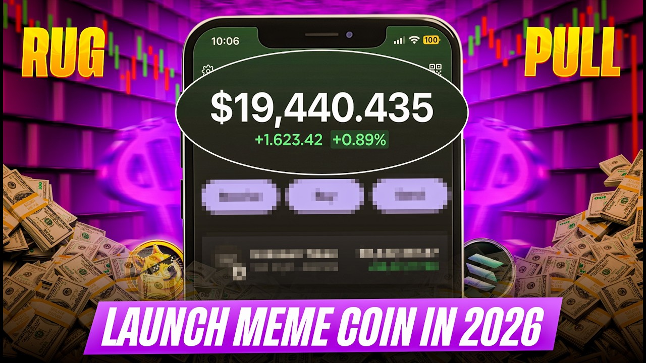 How to Dev a Viral Memecoin Using 0.1 SOL On Pump Fun | Just Copy Me